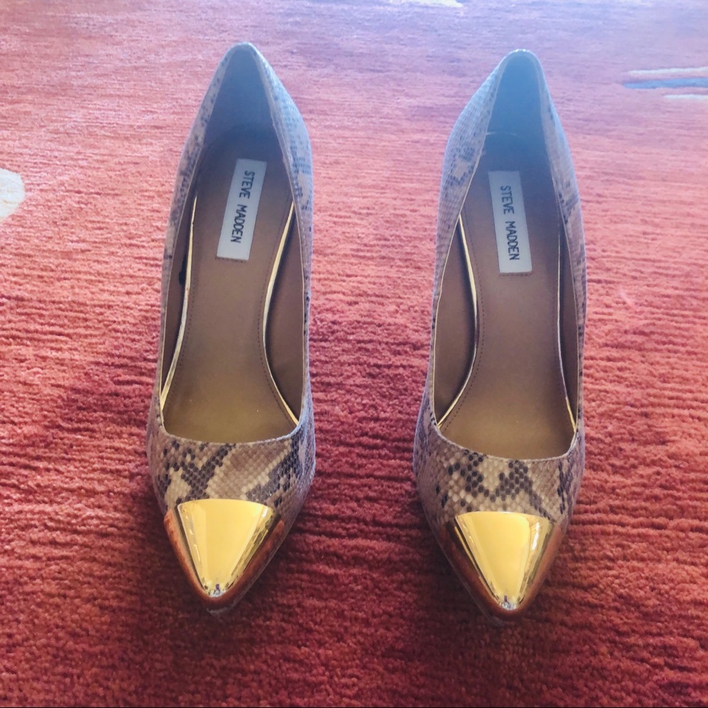 Animal Print Steve Madden high heels
